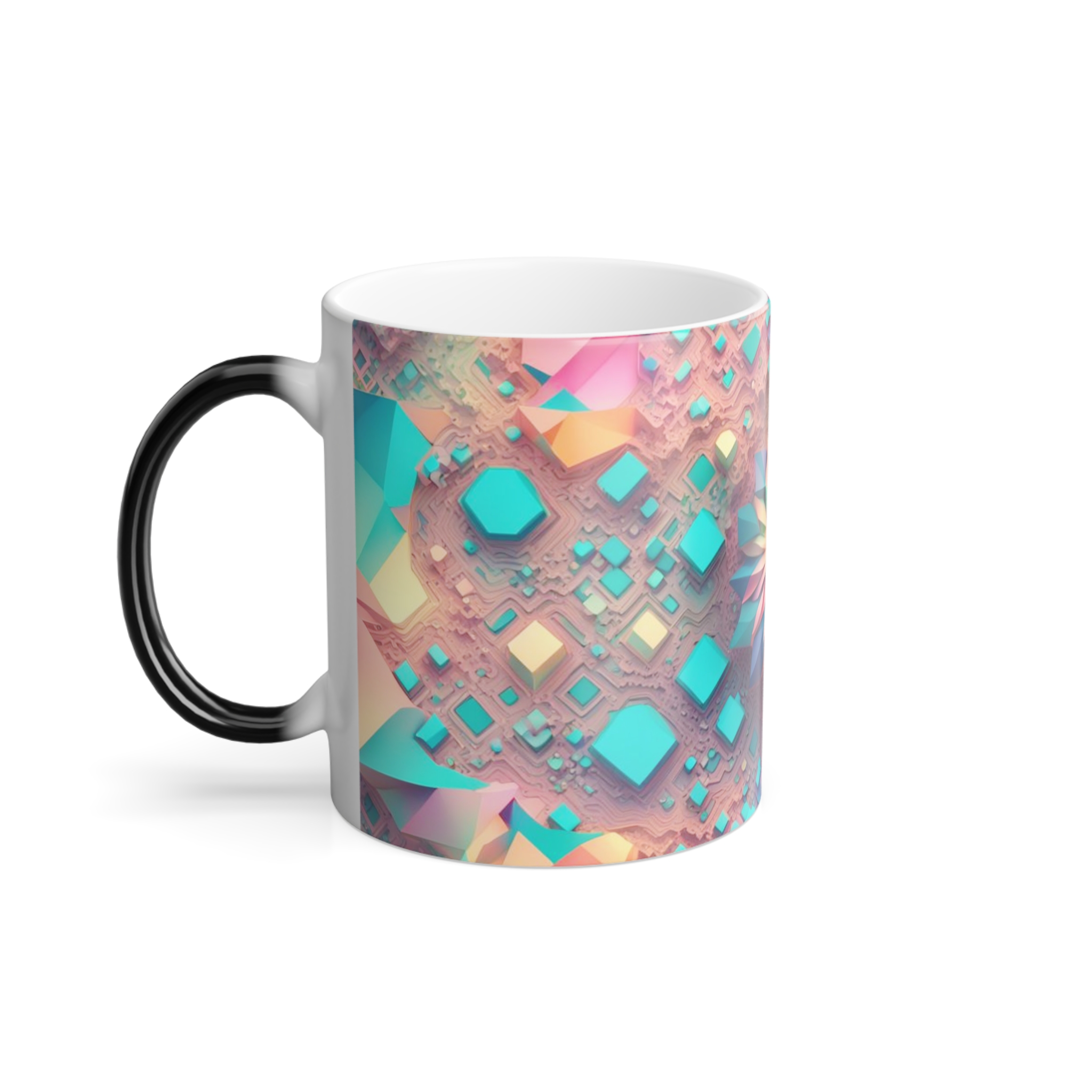 13309737892412373627_2048.jpeg Color-Changing Magic Mug — Kaleidoscope Floral Geometric 11oz - Image 5