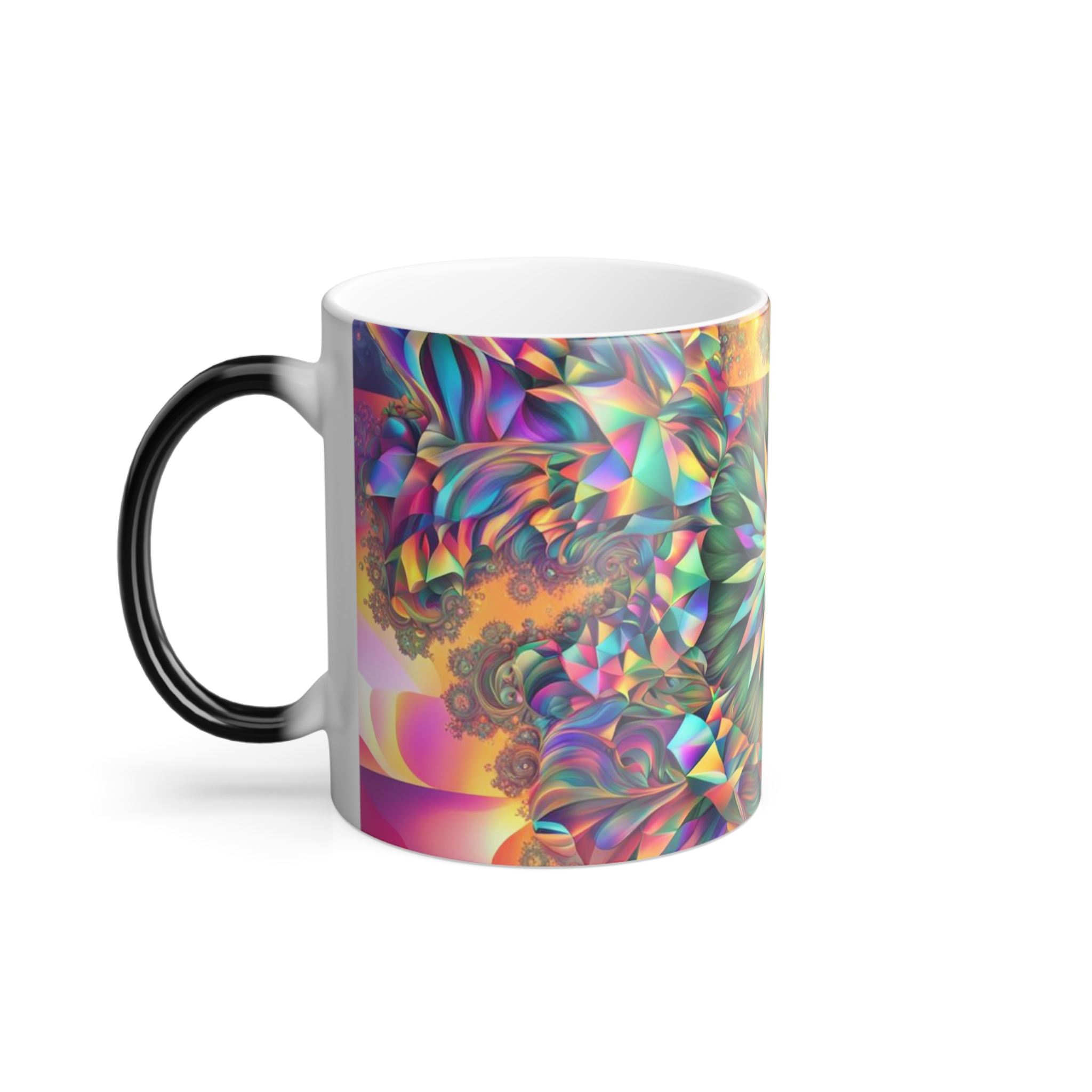 16681170694149839379_2048.jpeg Color Morphing Mug — Psychedelic Mandala Heat-Activated 11oz Coffee Cup - Image 4