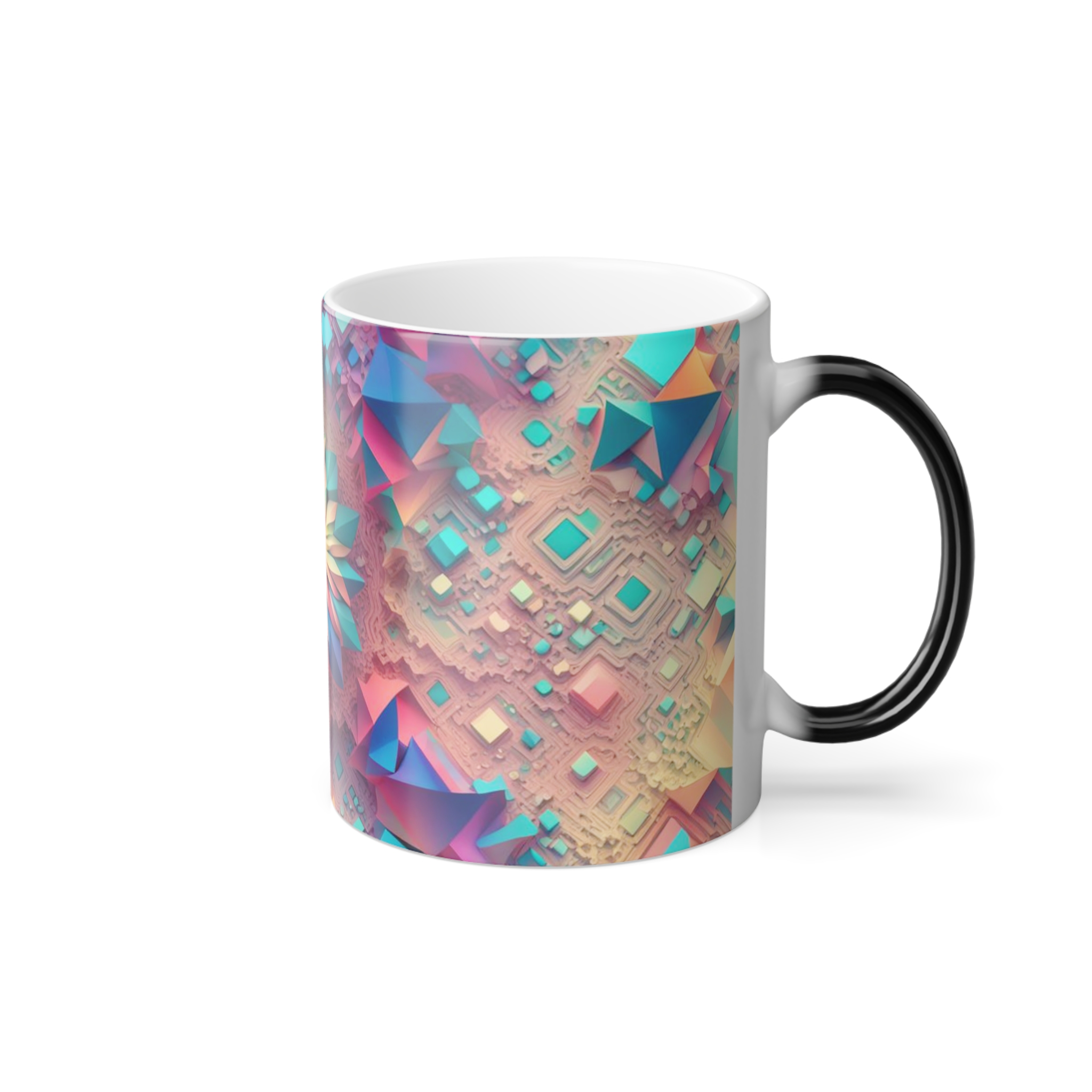 6755788693737930801_2048.jpeg Color-Changing Magic Mug — Kaleidoscope Floral Geometric 11oz - Image 6