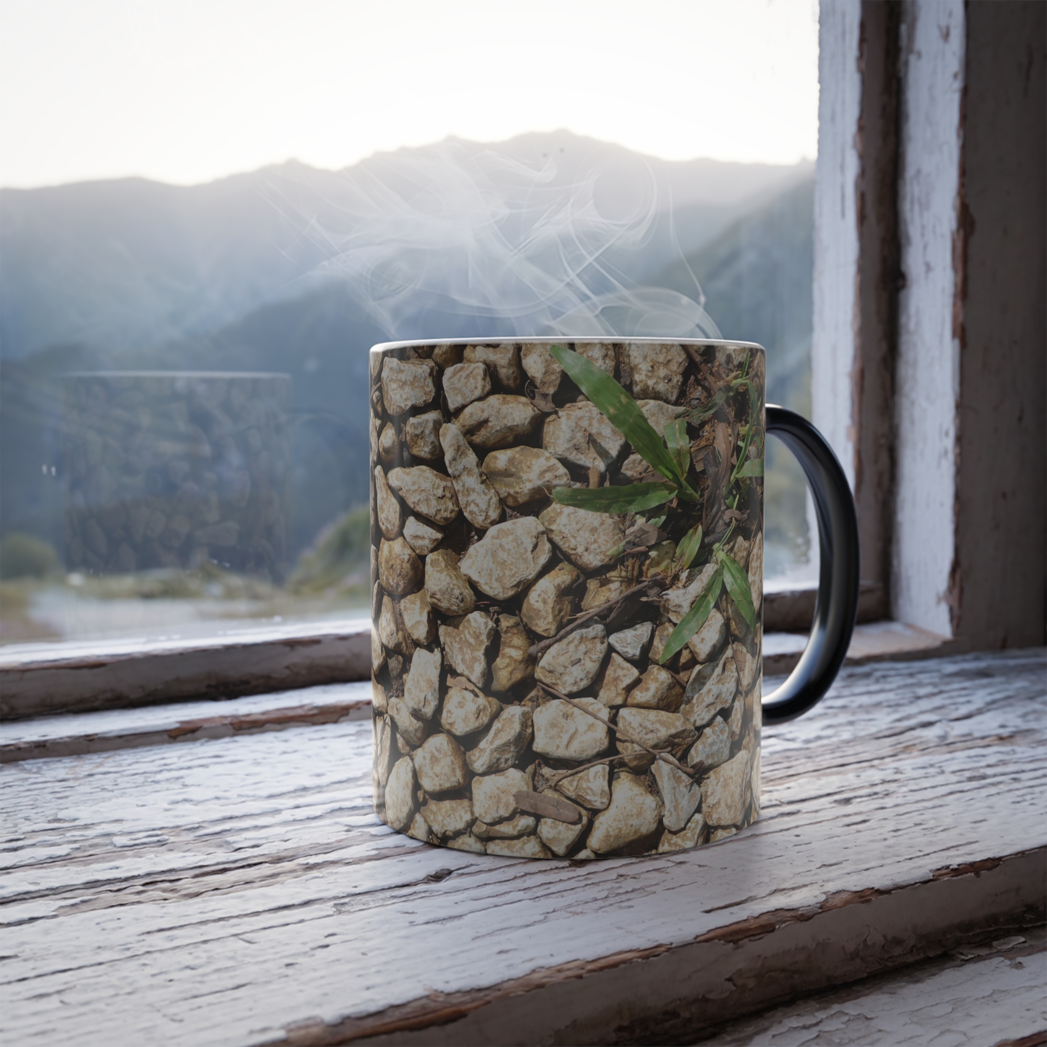 6676675893833895269_2048.jpeg Color-Changing Mug — Natural Pebble Stone Pattern (11 oz) - Image 8