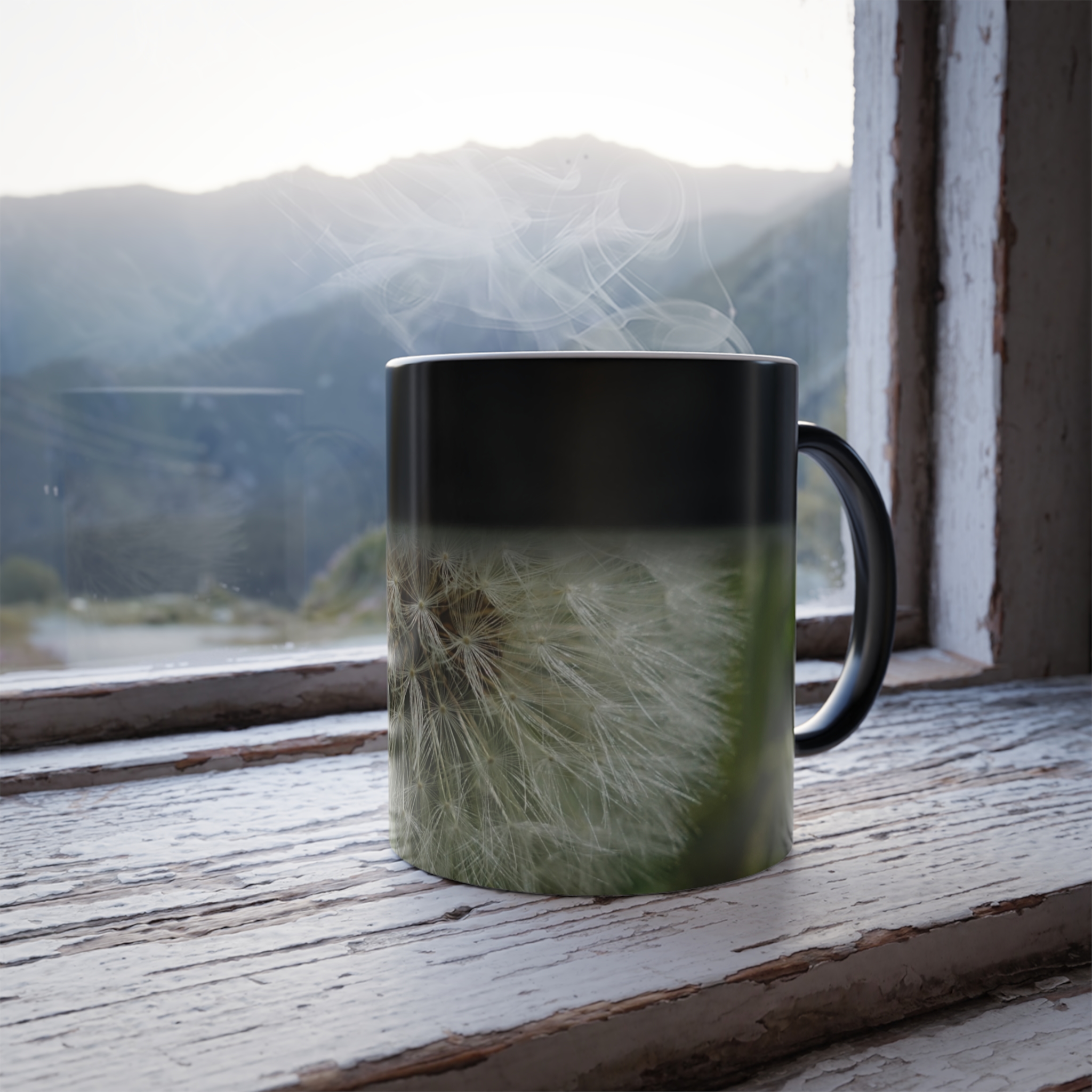 7347890355908025975_2048.jpeg Color-Changing Dandelion Mug — 11oz Heat Reveal Coffee Cup - Image 3