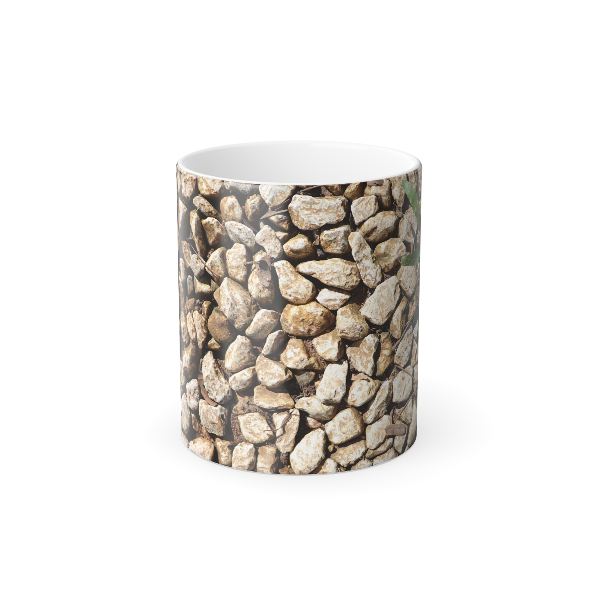 7565954855191457339_2048.jpeg Color-Changing Mug — Natural Pebble Stone Pattern (11 oz) - Image 3